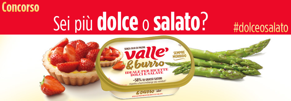 Sei più #DolceoSalato?