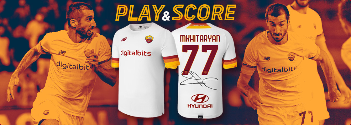 VINCI LA MAGLIA AWAY AUTOGRAFATA