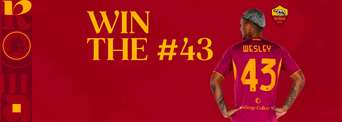 WIN WESLEY'S SIGNED JERSEY