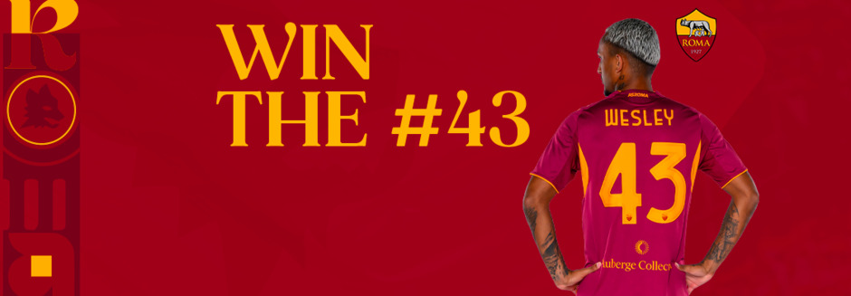 WIN WESLEY'S SIGNED JERSEY