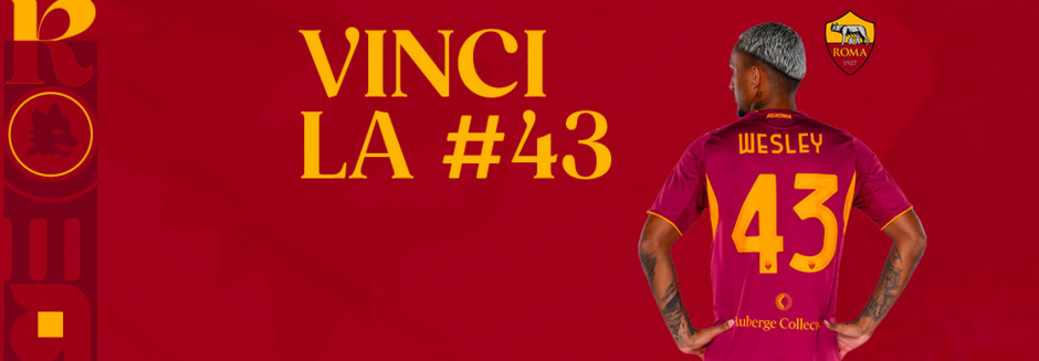 VINCI UNA MAGLIA FIRMATA DA WESLEY