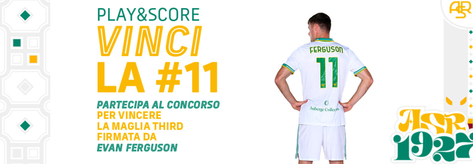 VINCI UNA MAGLIA FIRMATA DA FERGUSON